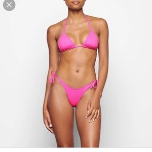 Skims side tie swim bottoms
